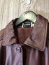 Linea Leather Coat Size 8